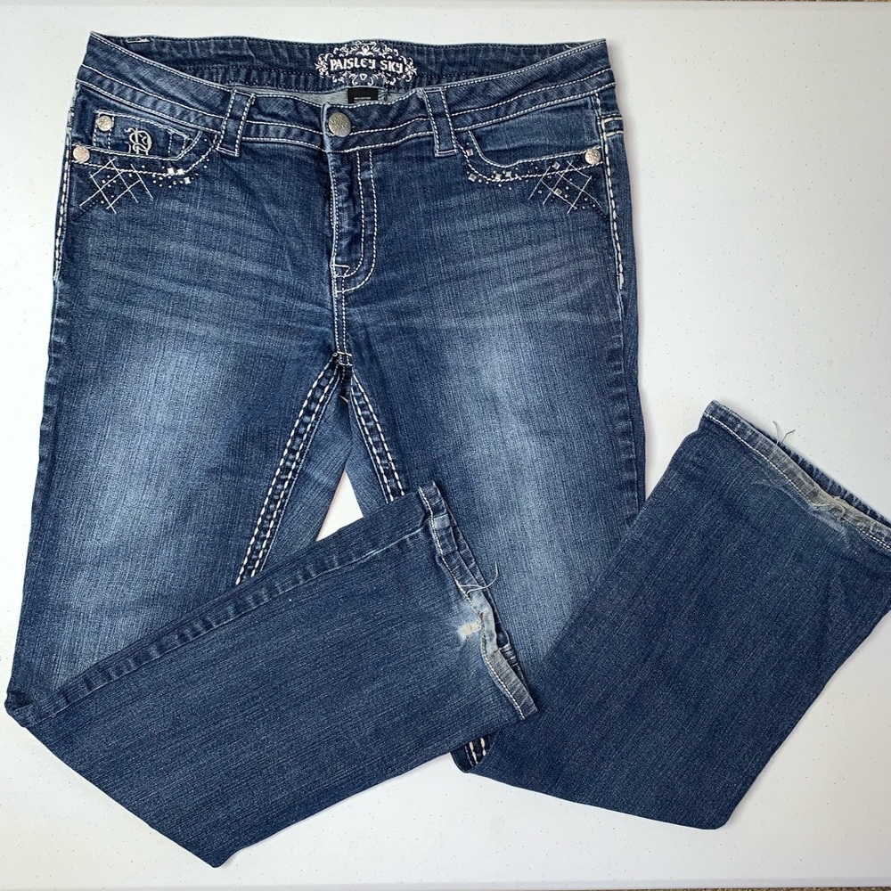 📌3/$15📌PAISLEY SKY Women’s Straight leg jean